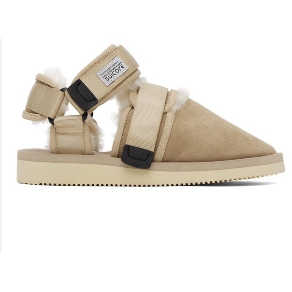 Suicoke Beige NOTS-M2ab Sandals Beige Women's 8 Men's 6